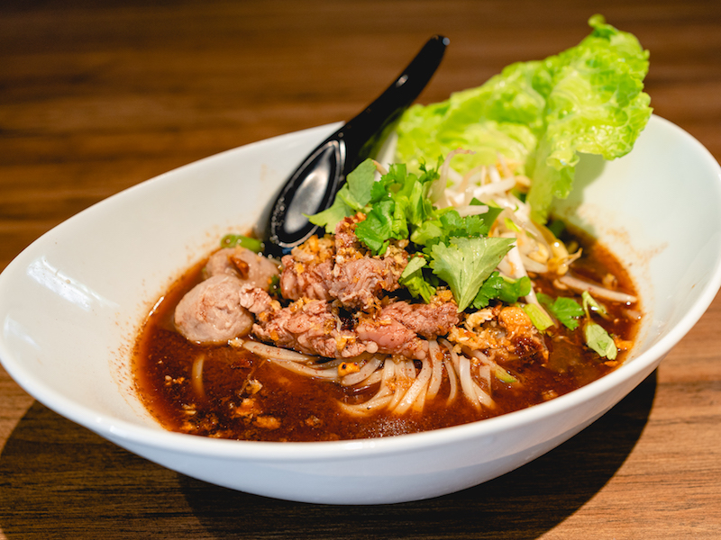 Boat noodle soup